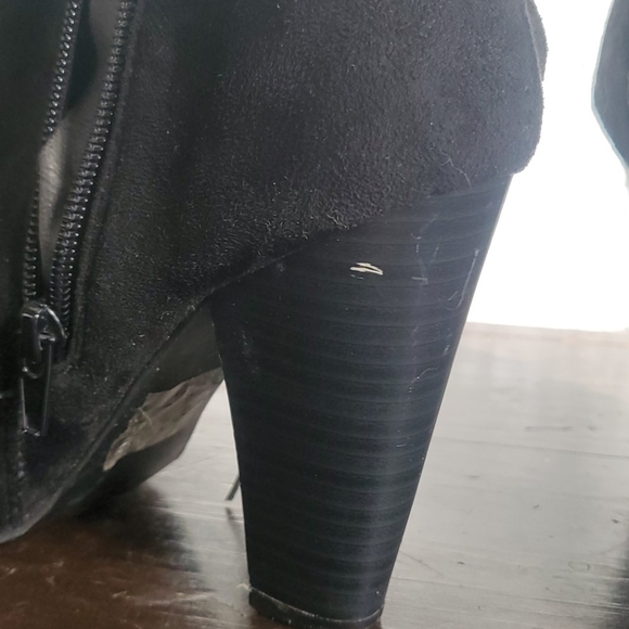 Qupid tassle side open toe heels - Picture 5 of 6